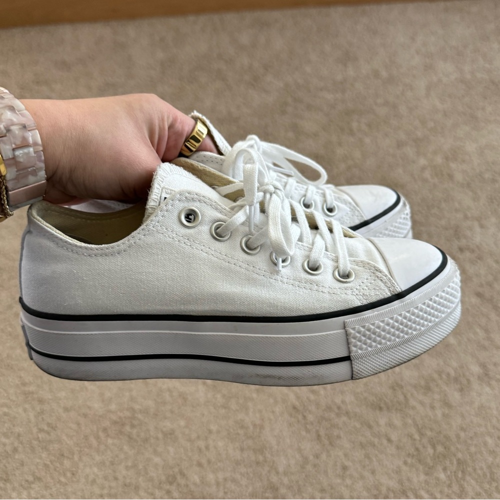 Platform Women’s converse white